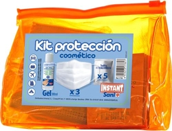 KIT DE PROTECCION COSMETICO GEL + MASCARAS + TOALLITAS
