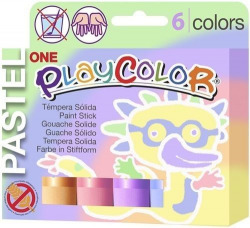 ÉTUI 6 COULEURS PLAYCOLOR ONE PASTEL 10G