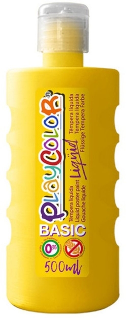 LIQUID TEMPERA JAR BASIC 500 ML YELLOW