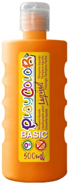 LIQUID TEMPERA JAR BASIC 500ML ORANGE