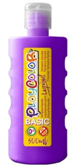 LIQUID TEMPERA JAR BASIC 500ML VIOLET