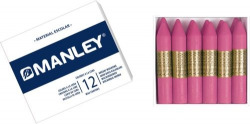 C/12 CERAS MANLEY UNICOLOR Nº12 COR-DE-ROSA CLARO