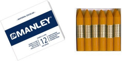 C / 12 CERAS MANLEY UNICOLOR Nº64 OCHER WOOD