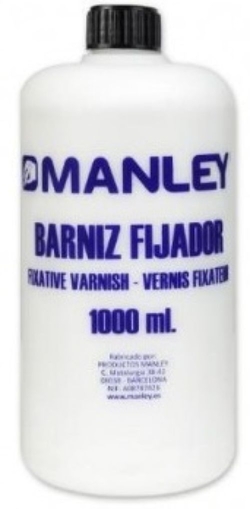 BARNIZ FIJADOR BRILLANTE MANLEY 1000ML
