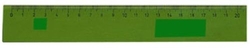 REGLA SERIE TECNICA 20CM METACRILATO VERD GRADUADA