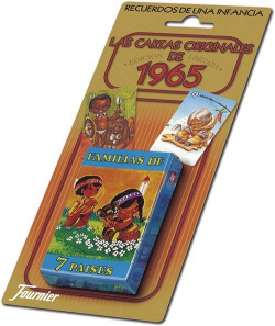 NAIPE FAMILIAS DE 7 PAISES (CARTAS+REGLAMENTO JUEGO)