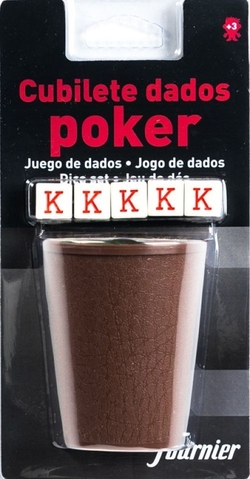 BLISTER COPO + DADOS POKER