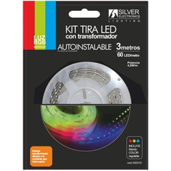 Kit Tira Led Silver Electronics 540 Lm - M - 3M - 12V - 7