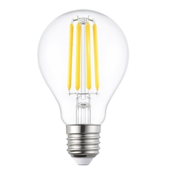 Bombilla Led Silver Electronic Filamento Transprente Estanda