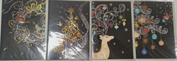 TARJETA DE NADAL DISSENY BLACK MODELOS ASSORTITS