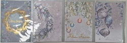 TARJETA DE NAVIDAD DISEÑO FELICES FIESTAS MODELOS SURTIDOS