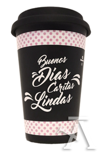Taza buenos dias caritas lindas