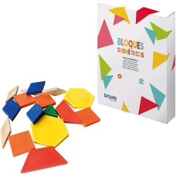 C/250 BLOQUES GEOMETRICOS DISTANTAS FORMAS E CORES