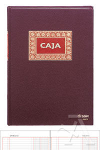LIVRO CAIXA FOLIO NATURAL 100H NUMERADAS DOHE