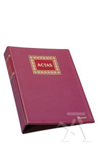 LIBRO ACTAS FEUILLES MOVILES A4 100 FEUILLES