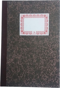 CADERNO CARTONE Fº NATURAL CAIXA 100H NUMERADAS