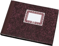 CADERNO CARTONE 4º APAISADO CAIXA 100H NUMERADAS