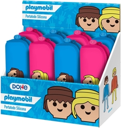 EXP 8 PORTATOT SILICONA PLAYMOBIL ASSORTIMENT