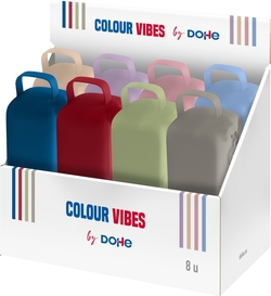 EXP 8 SIMPLE SILICONE PENCIL CASES ASSORTED COLORS