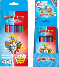 EXP 12 BOXES SUPERTHINGS COLORED PENCILS