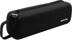 ESTOJO SILICONE SIMPLE PRETO C.V. 200X65X50MM