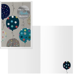 PACK 6 GREETING CARDS. EVERY-DOTS MODEL