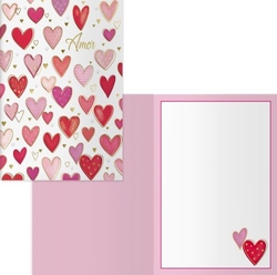 PACK OF 6 GREETING CARDS FOR COUPLES, LOVE MODEL
