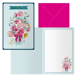 Pack 6 tarjetas felicitación. Modelo día madre-mazzo