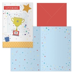 PACK 6 TARGETES FELICITACION. MODELO DIA MADRE-WINNER