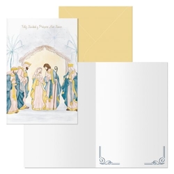 PACK/6 CHRISTMAS GREETING CARDS EPIFANIA MODEL