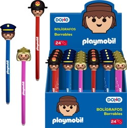 EXP 24 STYLO EFFAÇABLE PLAYMOBIL