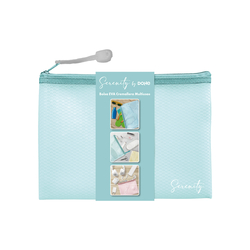 PACK/10 BOLSAS ZIPER SERENITY EVA A5 VERDE