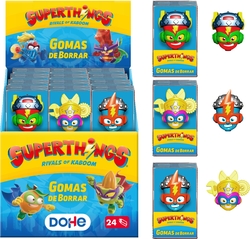 EXP 24 BORRACHAS SURTIDAS SUPERTHINGS