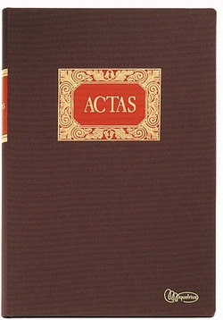 MINUTE BOOK FOLIO 100 PAGES