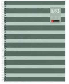 CADERNO ESPIRAL NOTEBOOK1 A4 80H CUAD 4X4 BETWEEN THE LINE