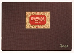 LIBRO INGRESOS ET GASTOS Fº APAISADO 100 FEUILLES