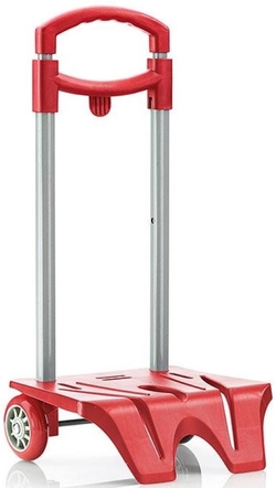 RED EXTENDABLE TROLLEY CART