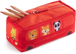 ETUI BUS STOP ROUGE 210X70X70MM
