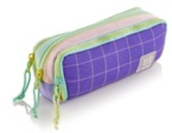 PORTATDO TRIPLE ORGANIZADOR RECICLADO RIDER VIOLETTE