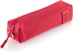 PORTATODO RECTANGULAR RECICLADO RAW ROJO 200x50x50mm