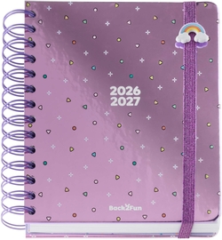 AGENDA ESCOLAR B2F DP ARCOIRIS 26-27