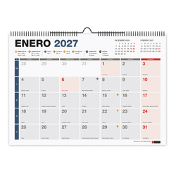 CALENDARIO PARED A3 COMPLETO 2027