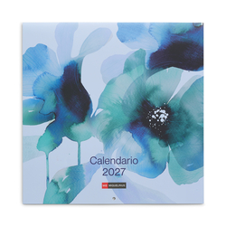 CALENDARIO PARED 30X30CM AQUARELLE 2027