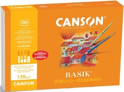 C/250 LAMINAS DESENHO BASIK A4+ 13OG. COM RECUADRO