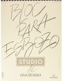 BLOC SPIRALE DE ESBOZO STUDIO A3 100H 90G. MICROP.