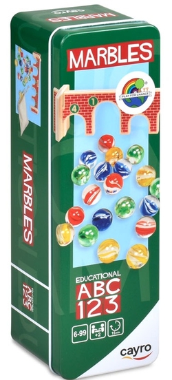 MARBLES METAL BOX