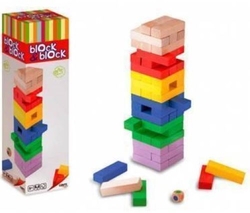 BLOCK & BLOCK COLORS 54 PIÈCES BOIS