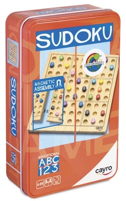 SUDOKU METAL BOX FUSTA