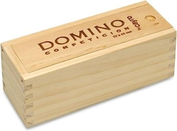 DOMINO COMPETITION IN WOODEN BOX