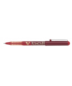BLISTER BOLIGRAFO PILOT V-BALL ROJO PUNTA 0,5MM